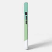 モノグラム カラフル カラー ブロック 緑 ピンク Case-Mate iPhoneケース (裏面 / 左)