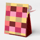 モノグラム カラフル ドット おしゃれ フェイバーボックス (裏面サイド)