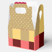 モノグラム カラフル ドット おしゃれ フェイバーボックス (オープン)