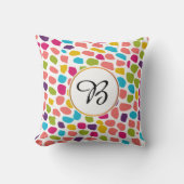 モノグラム クッション (正面)