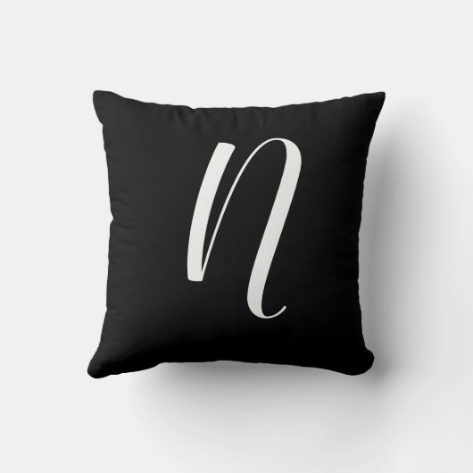 モノグラム クッション (裏面)