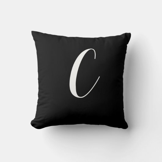 モノグラム クッション (正面)