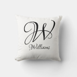 モノグラム クッション