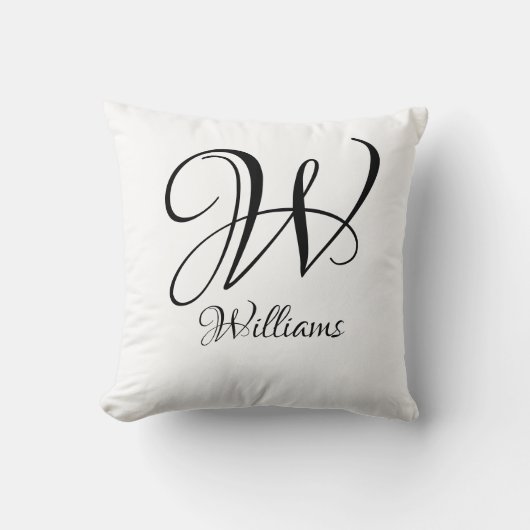 モノグラム クッション (正面)