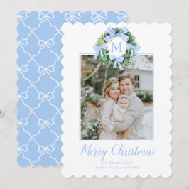 モノグラム グラミーエイジ クリスマス リース ボウ