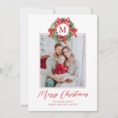 モノグラム グラミーゼニアル クリスマス リース ボウ (正面)