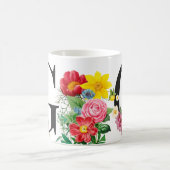 モノグラム コーヒーマグカップ (中央)