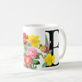 モノグラム コーヒーマグカップ (正面右)