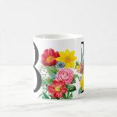 モノグラム コーヒーマグカップ (中央)