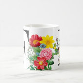 モノグラム コーヒーマグカップ (中央)