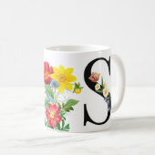 モノグラム コーヒーマグカップ (正面右)