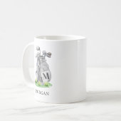 モノグラム ゴルフバッグ コーヒーマグカップ (正面左)