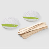 モノグラム.ゴルフボモダンールテクスチャ。 ハンドファン (組立なし)