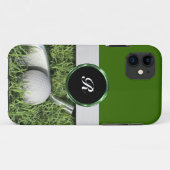 モノグラム ゴルフ テーマ メンズ Case-Mate iPhoneケース (裏面(横))