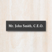 モノグラム サインプレート (正面)