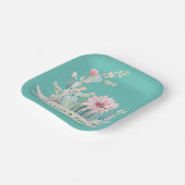 モノグラム サウスウエスト ブルー ペーパープレート (傾斜あり)