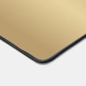 モノグラム、サロンミニマル、金ゴールド（模倣） デスクマット (コーナー)
