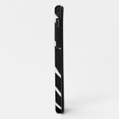 モノグラム: シマウマの例 Case-Mate iPhoneケース (裏面/左)