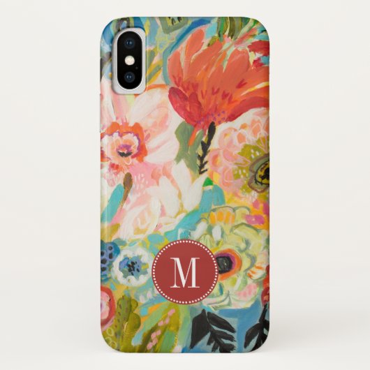モノグラム |シークレットガーデンフローラIII Case-Mate iPhoneケース (裏面)
