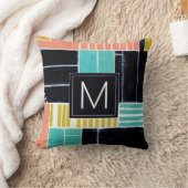 モノグラム |ジオメトリブロック クッション (ブランケット)