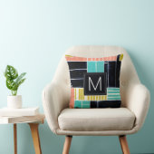 モノグラム |ジオメトリブロック クッション (椅子)