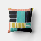 モノグラム |ジオメトリブロック クッション (裏面)