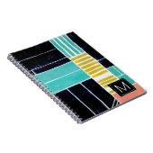 モノグラム |ジオメトリブロック ノートブック (右側)