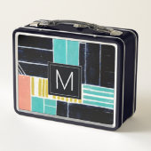 モノグラム |ジオメトリブロック メタルランチボックス (裏面)