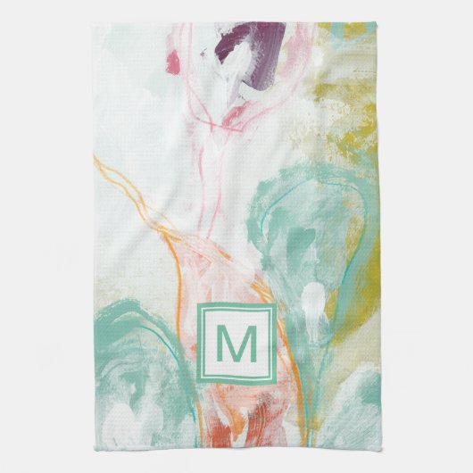 モノグラム |スキャッタショットII キッチンタオル (縦)