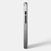 モノグラム スクリプト 名前 牧歌的なプリント グレー 木材 Case-Mate iPhoneケース (裏面 / 左)