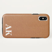 モノグラム スタイリッシュ Case-Mate iPhoneケース (裏面(横))