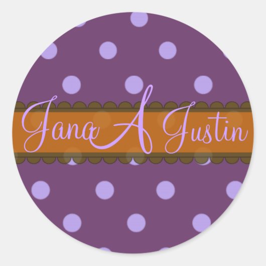 モノグラム ステッカー チョコレートの箱 (正面)