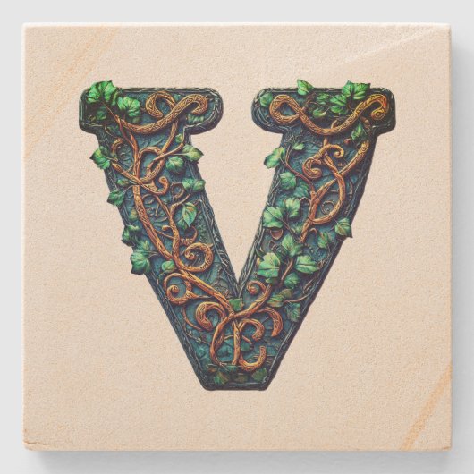 モノグラム ストーンコースター (正面)