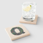 モノグラム ストーンコースター (横)