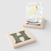 モノグラム ストーンコースター (横)