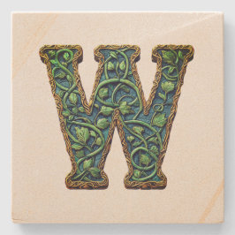 モノグラム ストーンコースター