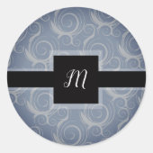 モノグラム スワール ラウンドシール (正面)