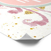 モノグラム |ソフトデコパターン ポスター (角)