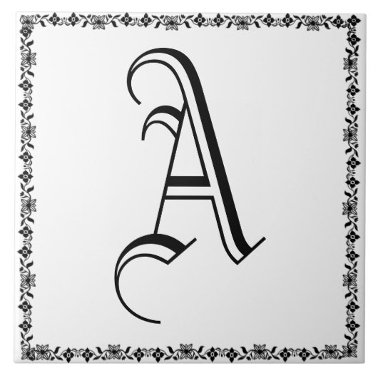 モノグラム タイル (正面)