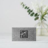 モノグラム |ダブルステッチDenim 名刺 (スタンド正面)