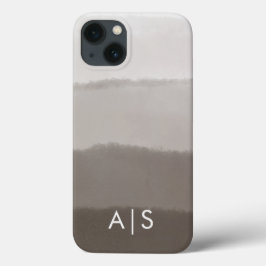 モノグラム ダヴィグレーグラデーション エレガント モダン iPhone 13ケース