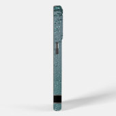 モノグラム ツインクル オンブレ - ティール Case-Mate iPhoneケース (裏面 / 右)