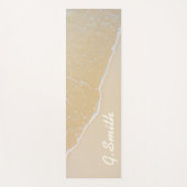 モノグラム.トカスタムロピカルビーチ砂。 ヨガマット (正面)