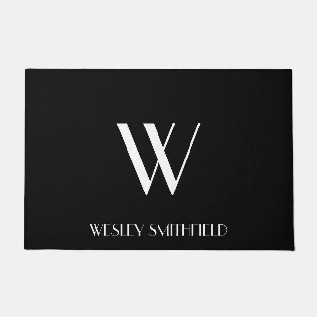 モノグラム ドアマット (正面)