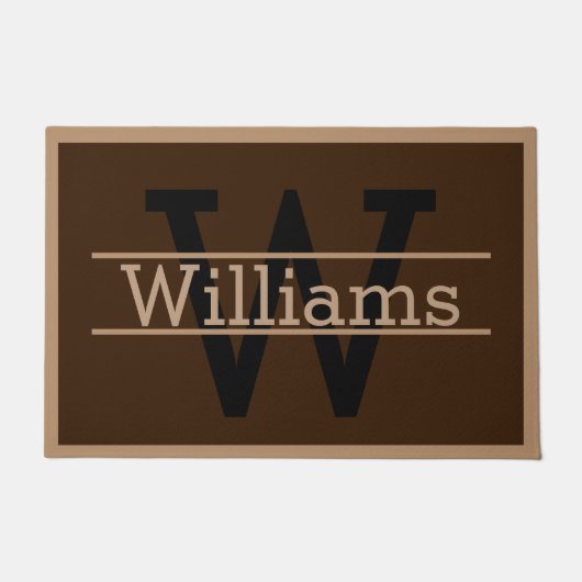 モノグラム ドアマット (正面)