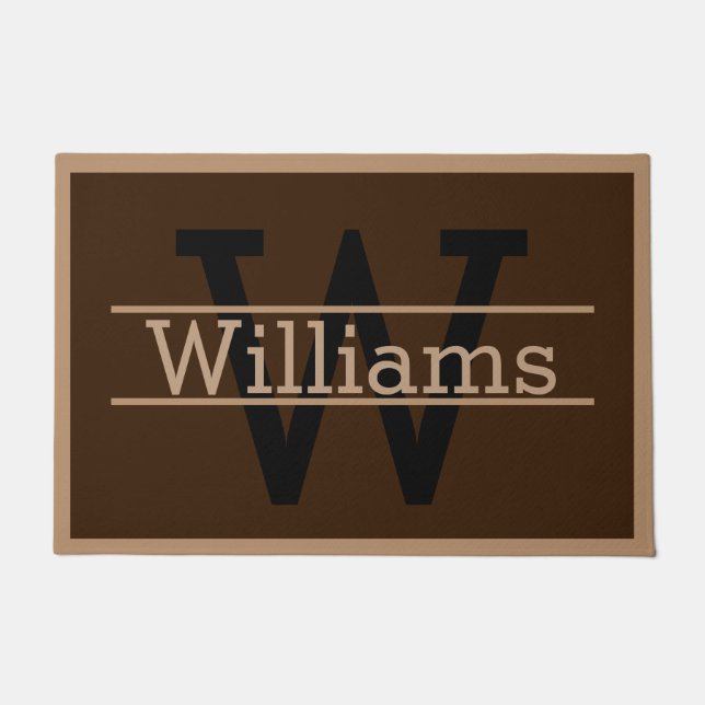 モノグラム ドアマット (正面)