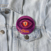 モノグラム·ドラゴンズ·アイの大きなバッジ 缶バッジ (インサイチュ)