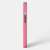 モノグラム ナチュラル ピンク iPhoneケース (左側面)