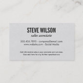 モノグラム/ナチュラル/リースII 名刺 (裏面)