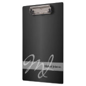 モノグラム&ネームデザイン クリップボード (左)